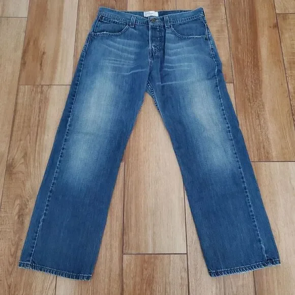 Levis Silvertab Jeans Mens *32x29 (32x30) True Straight Blue Denim Button Fly - Picture 1 of 16